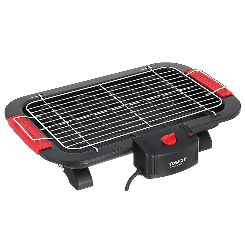 Barbecue Électrique TOUCH 40905 2000 Watts - Noir 