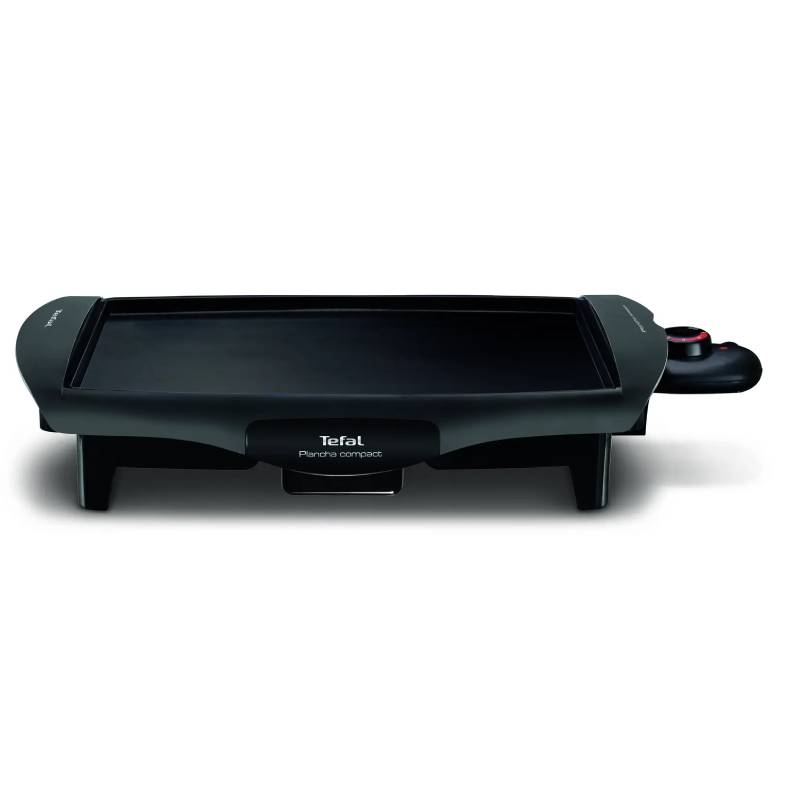 Barbecue Électrique TEFAL Plancha Compact CB500512 1800W - Noir - Image 2