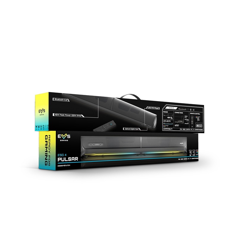 Barre De Son Gamer Sans Fil ENERGY SISTEM ESG 4 RVB - Noir - Image 6