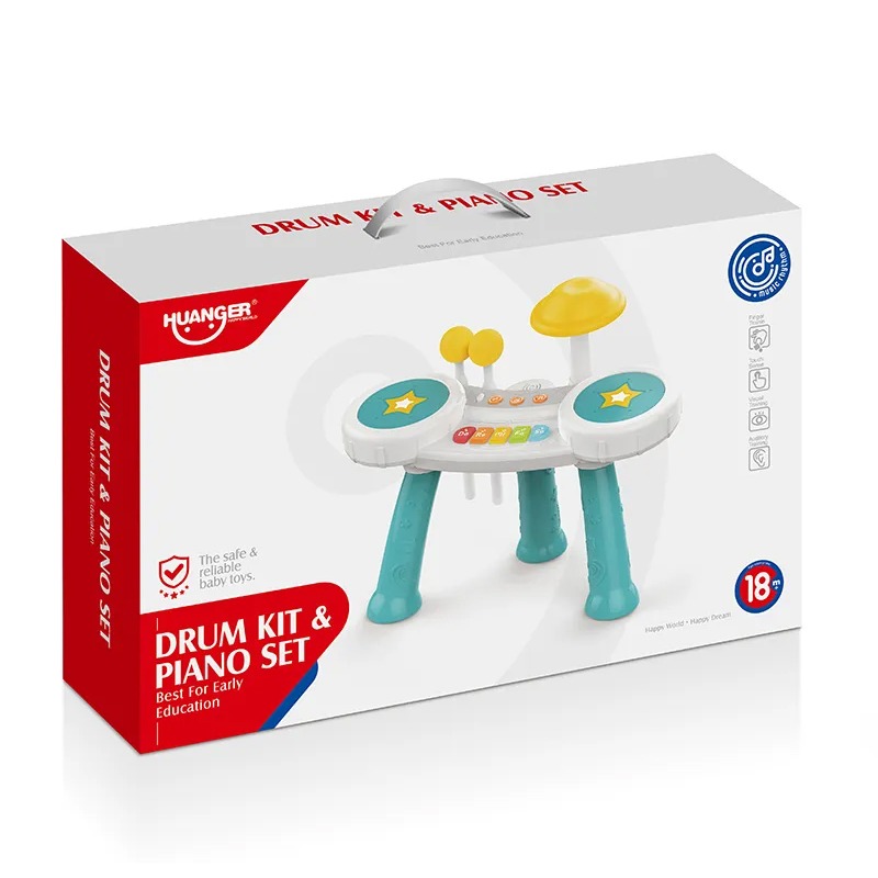 Batterie et Piano Musical Pour Enfants 217-420 - Image 2