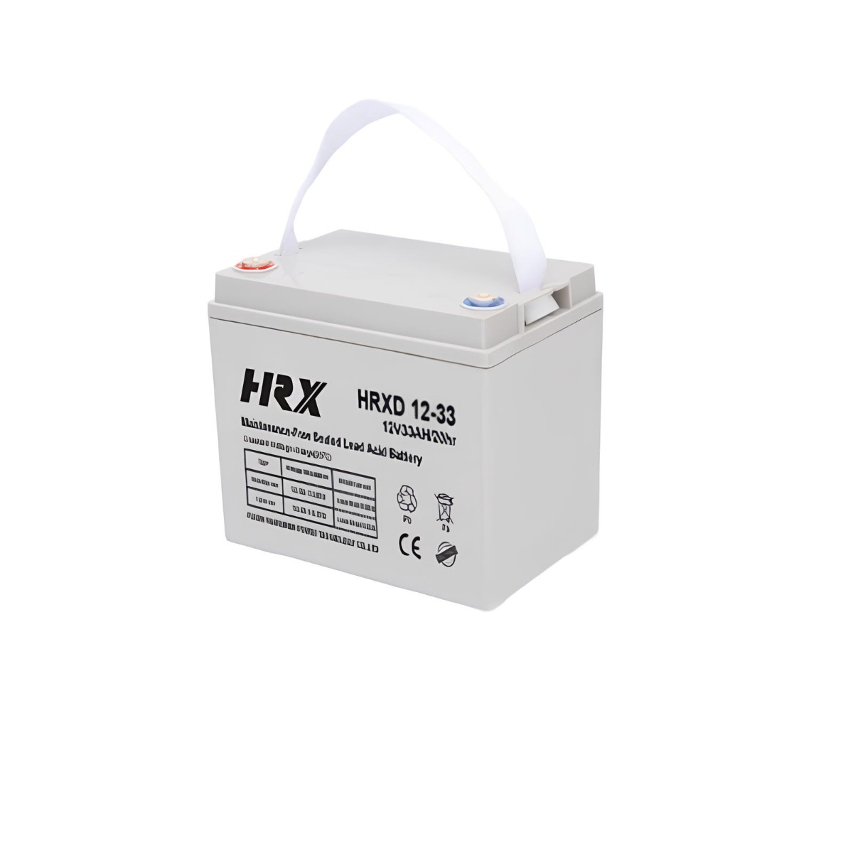 Batterie Plomb Rechargeable HRXD 12V 33 AH