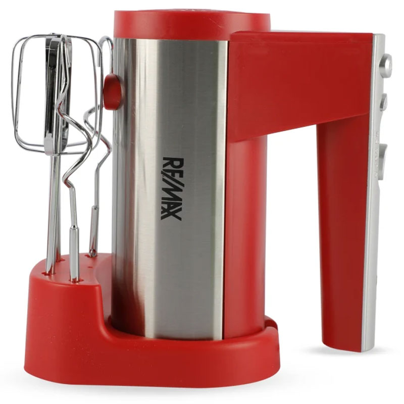 Batteur À Main Sans Bol REMAX XY-E568 200W - Rouge