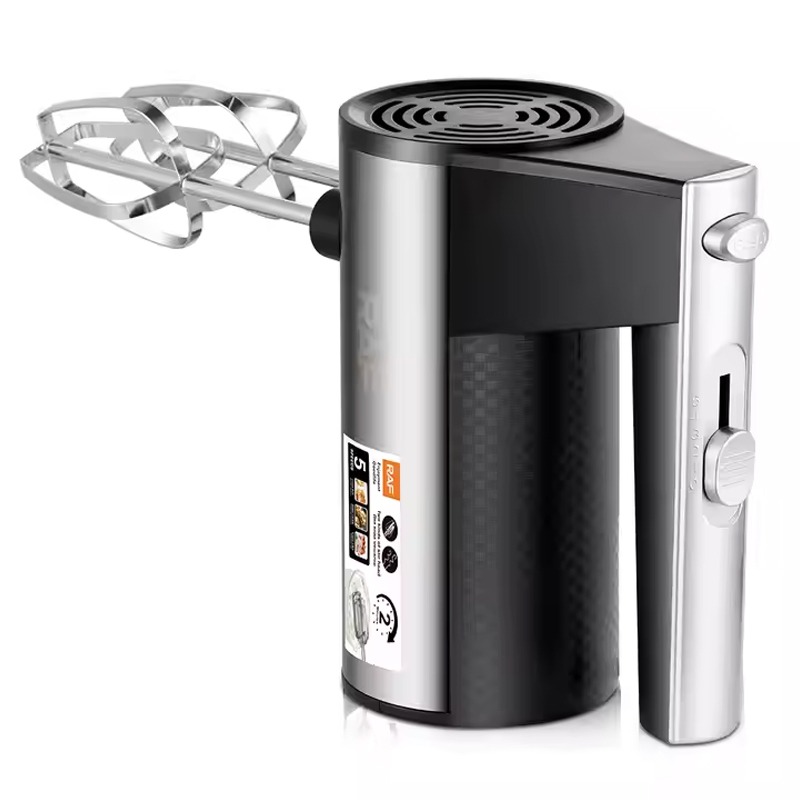 Batteur à Main RAF R-6690 600W - Noir&Inox - Image 3