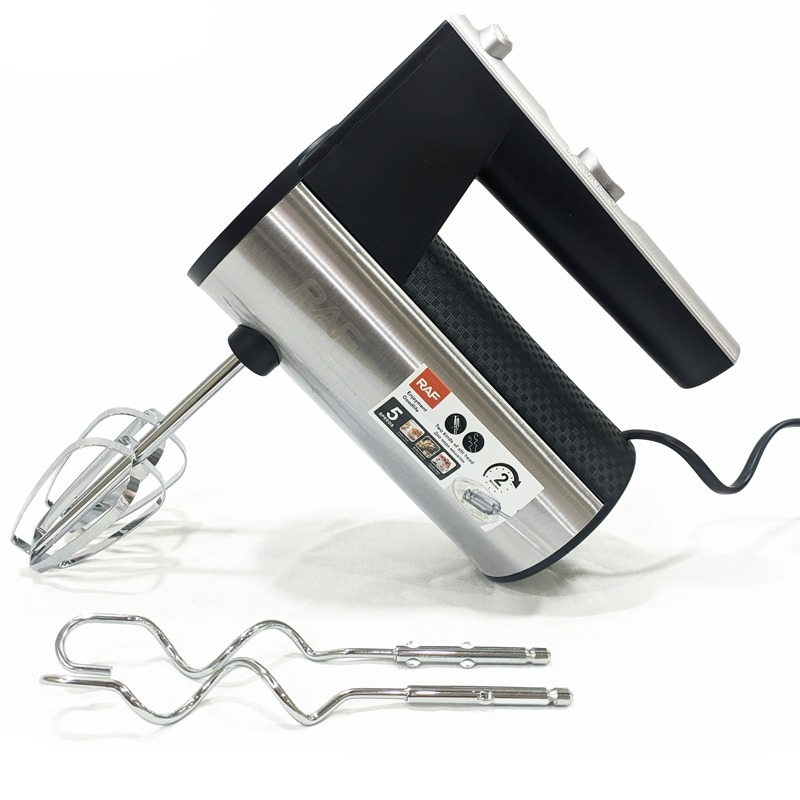 Batteur à Main RAF R-6690 600W - Noir&Inox - Image 2