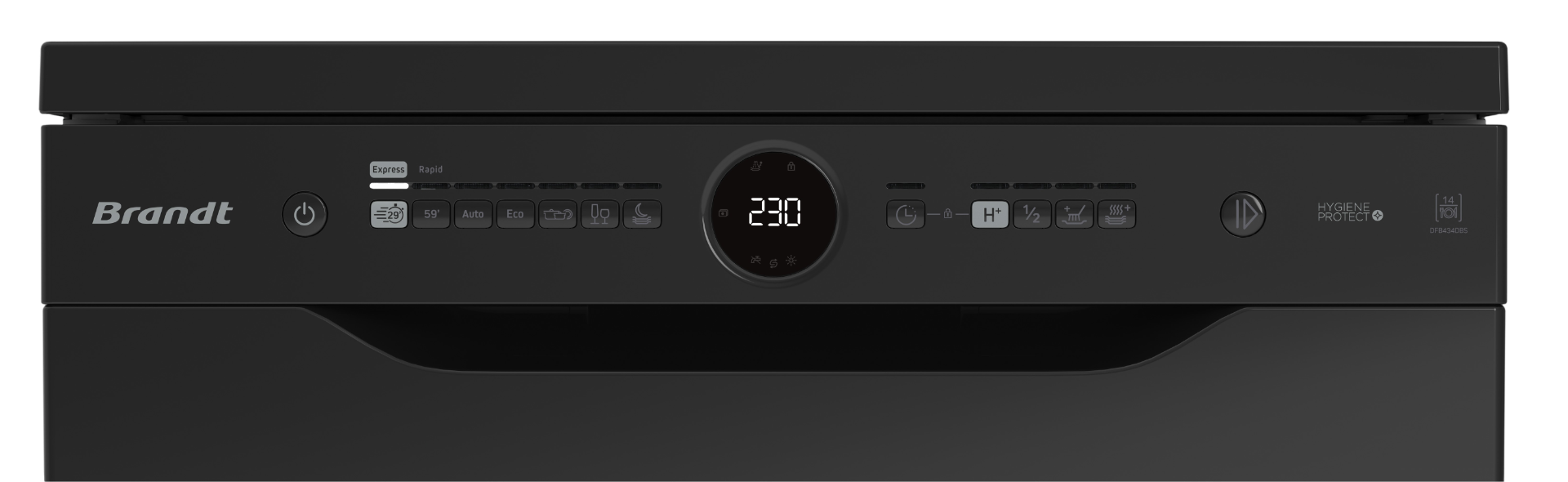 Lave Vaisselle BRANDT BDF41MB 14couverts - Noir - Image 3