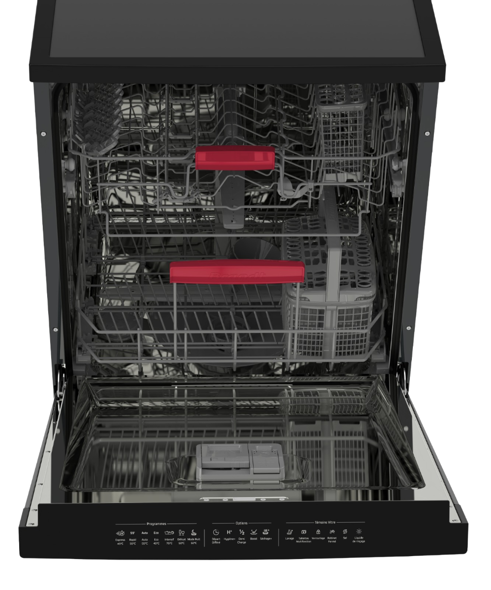Lave Vaisselle BRANDT BDF41MB 14couverts - Noir - Image 4