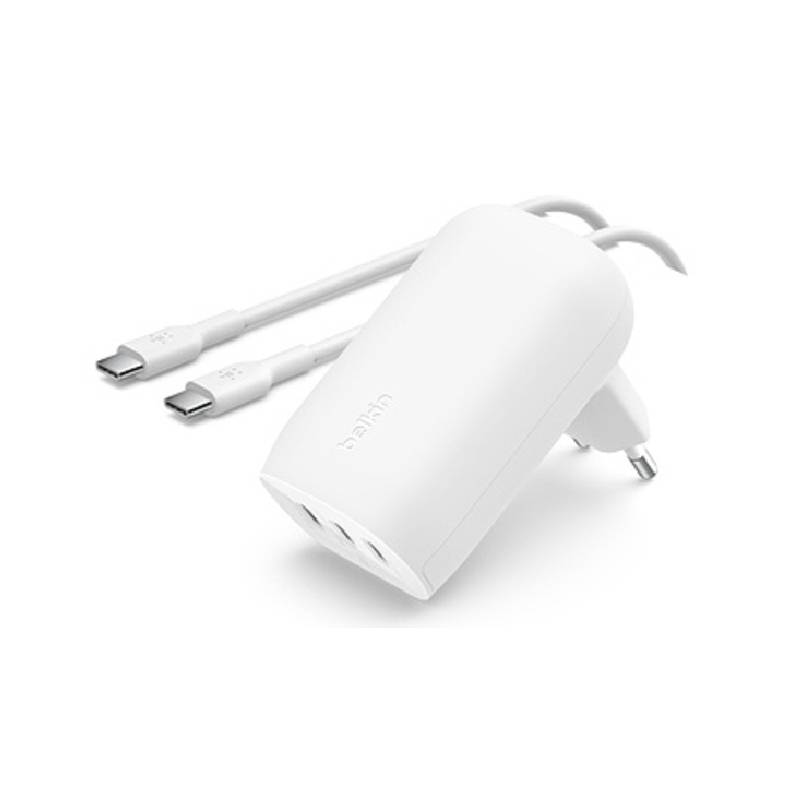 Belkin WCC002VFWH chargeur d'appareils mobiles Ordinateur portable, Smartphone, Tablette Blanc Secteur Charge rapide Intérieure, Photo boutique MyTek chez MyTek