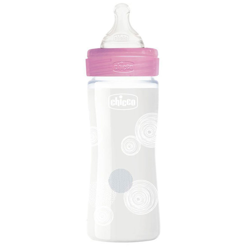 Biberon CHICCO Anti-Coliques Rose - 240ml, Photo boutique MyTek chez MyTek