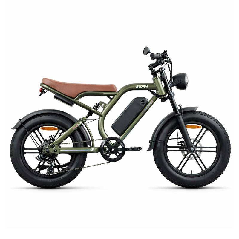 Bicyclette électrique ZENITH TN-03-20 pliable - Vert