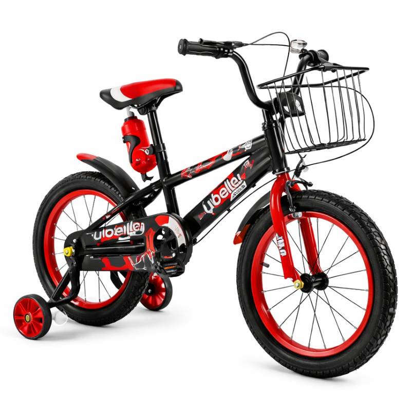 Bicyclette pour enfant YIBEIQI GT-LH-13 12 pouces - Rouge