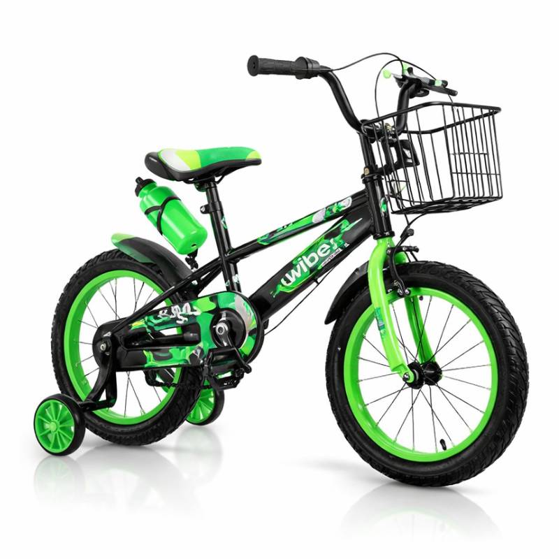 Bicyclette pour enfant YIBEIQI GT-LH-13 12 pouces - Vert Filo