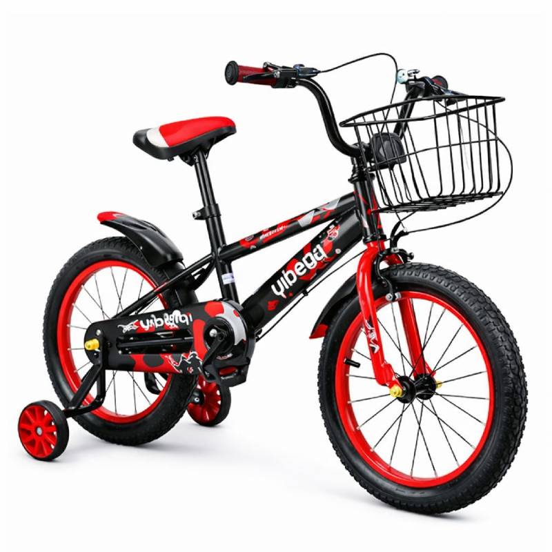 Bicyclette pour enfant YIBEIQI GT-LH-13 16 pouces - rouge