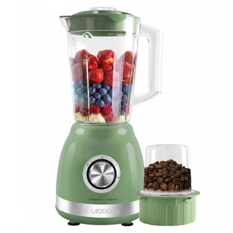 Blender 2EN1 LEXICAL LBL-1522-7-V 500W 1.8 Litres - Vert