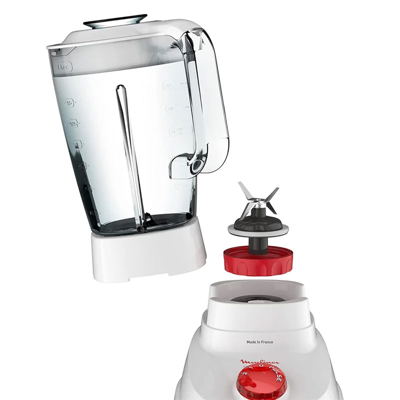 Blender MOULINEX LM207125 700 Watts - Blanc - Image 2
