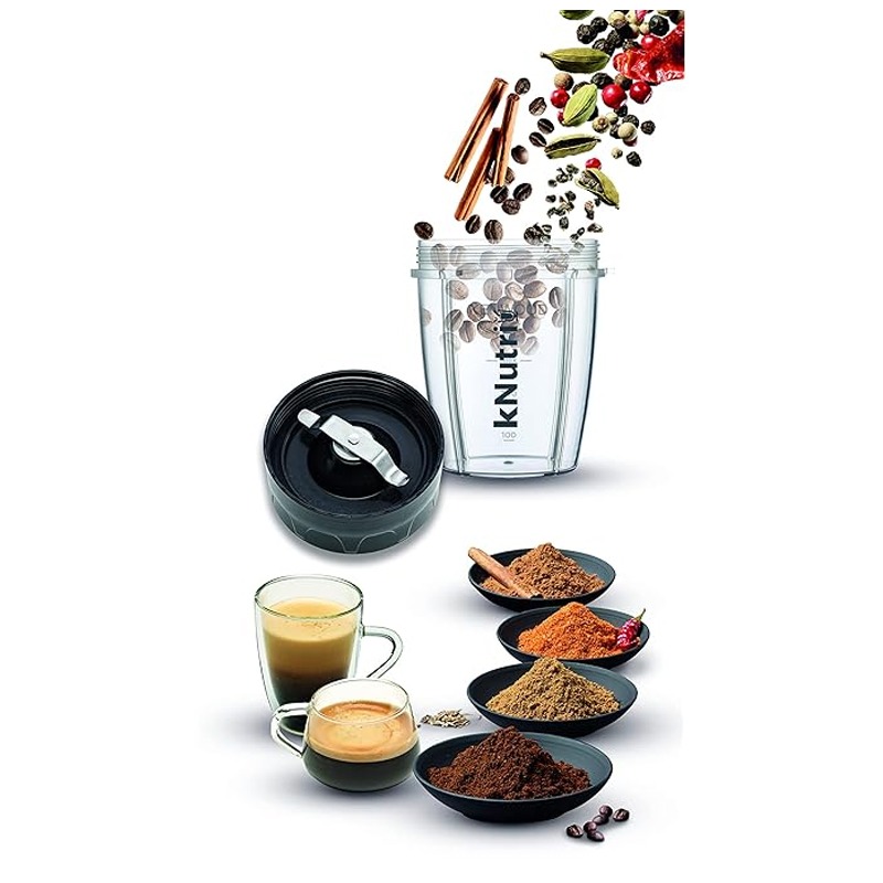 Blender Smoothie KENWOOD BSP70-180SI 600W - Noir&Silver - Image 6