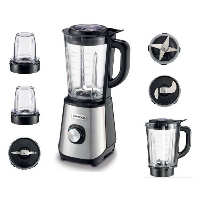 Blender KENWOOD BLM45-880SS 1000Watts Avec 3 Moulins - Silver - Image 2