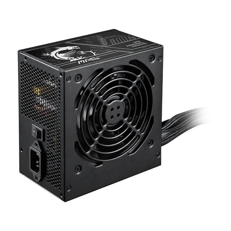 Bloc D'Alimentation Gamer MSI MAG A750BN PCIE5 II 80+Bronze - Noir - Image 2
