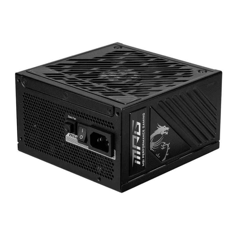 Bloc D'Alimentation Gamer MSI MPG A850GS PCIE5 850W 80+Gold - Noir - Image 3