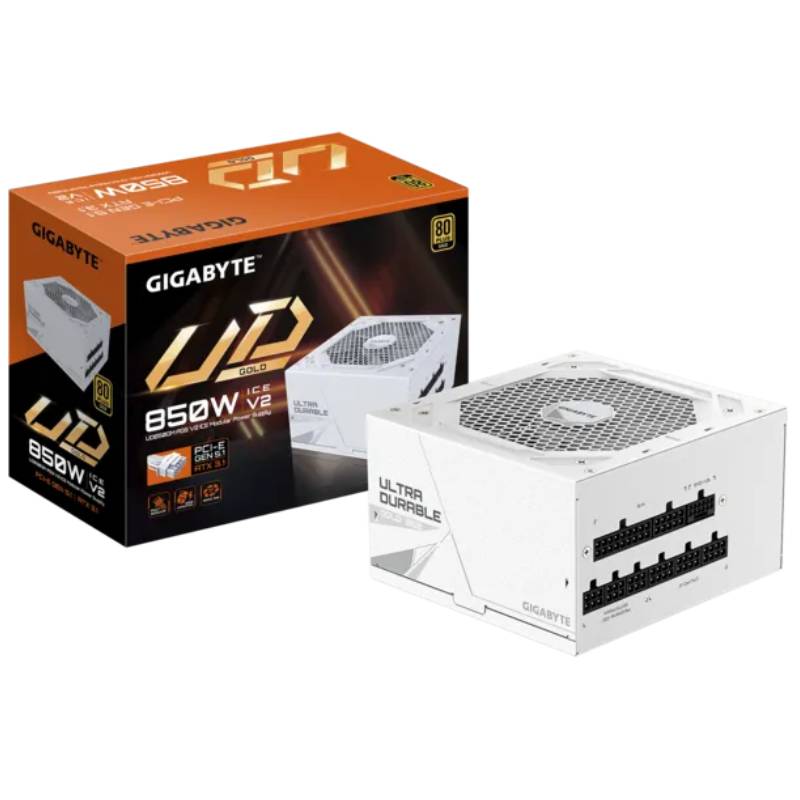 Bloc d'alimentation GIGABYTE UD850GM PG5 ICE V2 850W 80+Gold