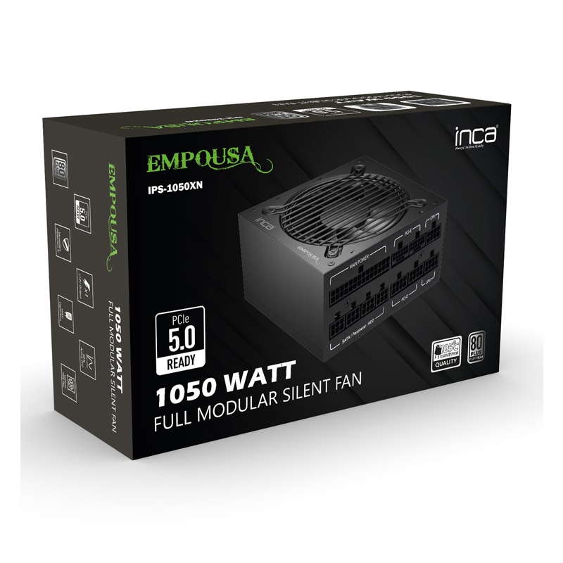 Bloc D'Alimentation INCA IPS-1050XN 1050W 80+PLATINUIM - Image 6