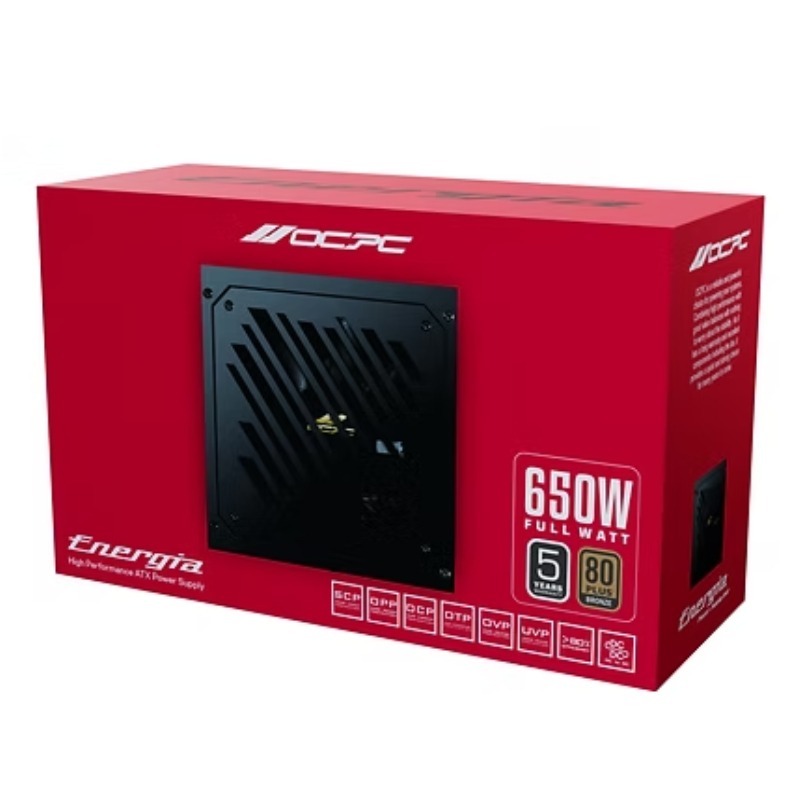 Bloc D'Alimentation OCPC BZ650 650W Bronze 80+ - Image 6
