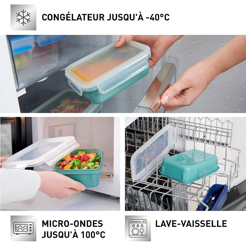 Boite de conservation Tefal MasterSeal Fresh N1013010 - 2.2 Litres - Image 4