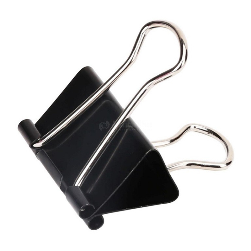 Boîte de 40 Pinces Binder Clips 19mm - Noir 