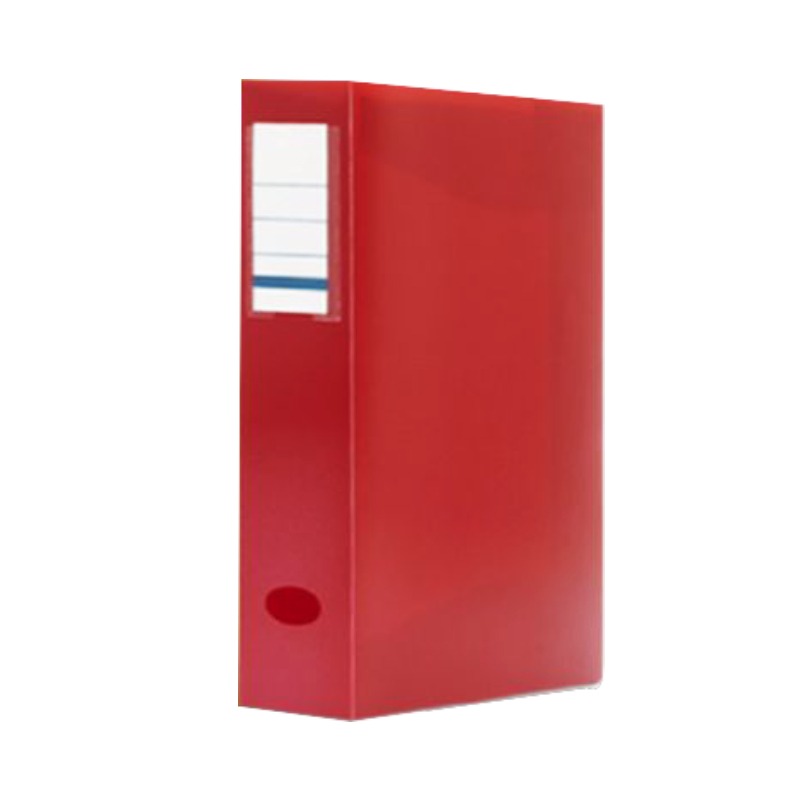 Boîte de Classement En Polypropylène Polyclass COSTO 60mm Rouge