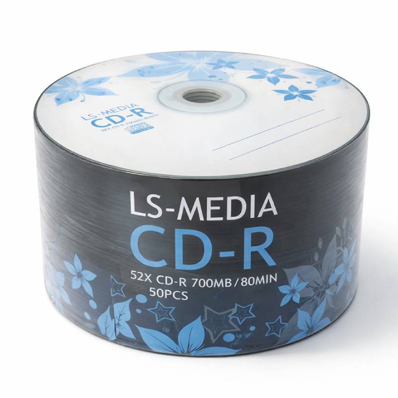 Bobine de 50 Pieces LS MEDIA CD-R 52X 700 Mo - Image 2