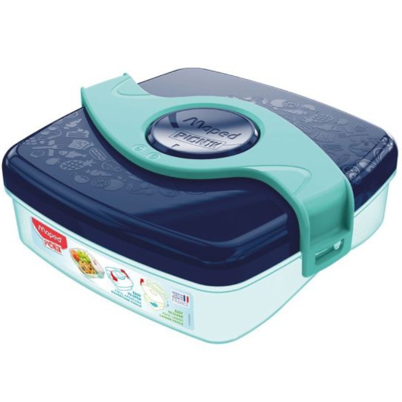 Boîte à Déjeuner MAPED Origine Pour Enfants - Bleu 