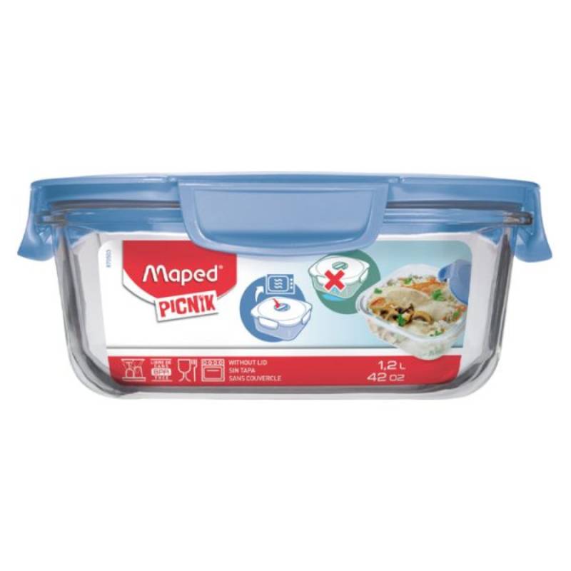 Boîte à Déjeuner Verre Maped Adult Bleu - 870503