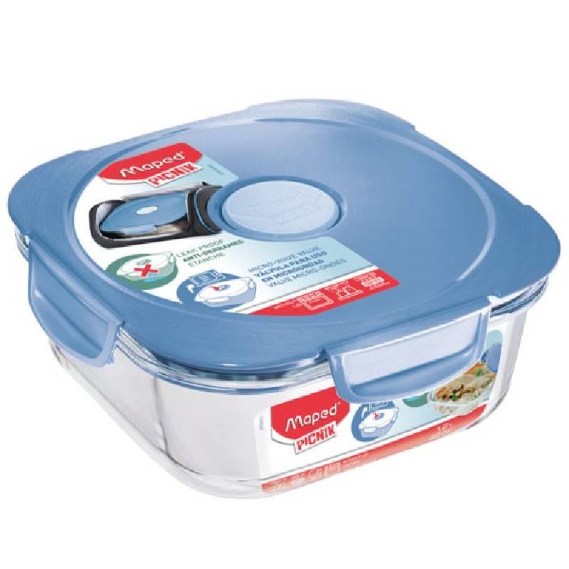 Boîte à Déjeuner Verre Maped Adult Bleu - 870503 - Image 2