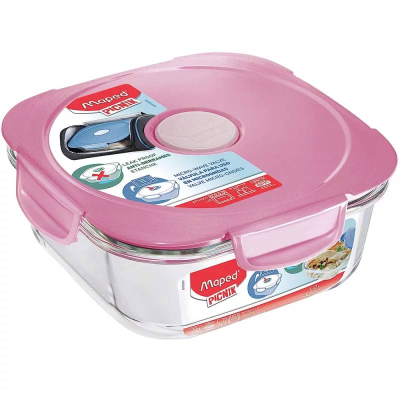 Boîte à Déjeuner Verre Maped Adult Rose - 870501