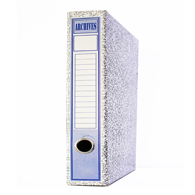 Boite d'archives OfficePlast ArchiDoc Marbrées Dos 50mm - Gris
