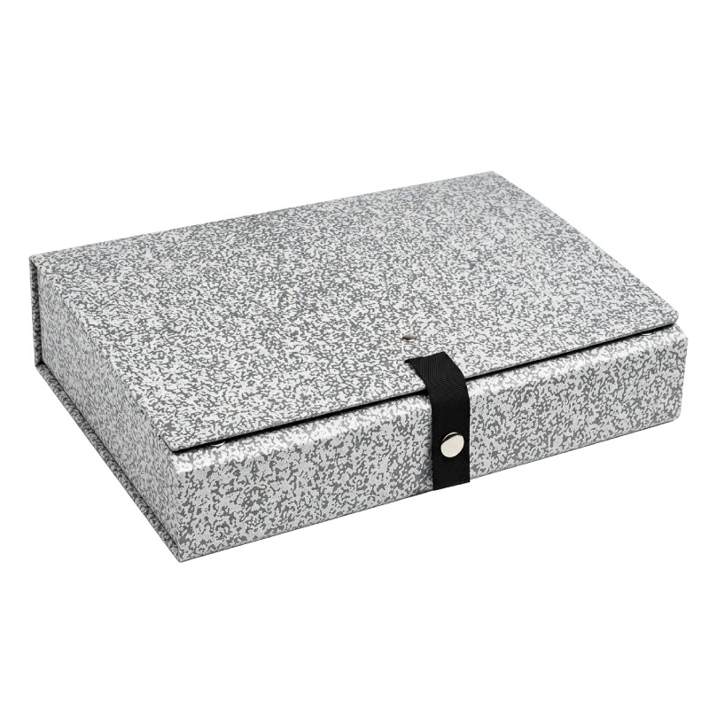 Boite d'archives OfficePlast ArchiDoc Marbrées Dos 50mm - Gris - Image 2