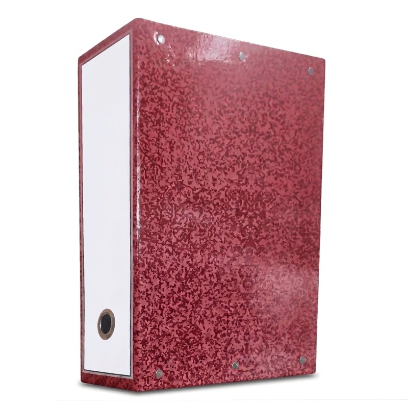 Boîte d'Archives RIBAT Z 15 à 2 Boutons Dos 15cm -Rouge