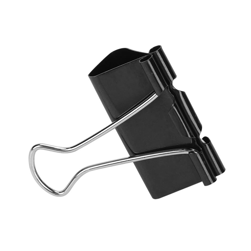 Boîte De 24 Pinces Binder Clips 41 mm - Noir  - Image 2