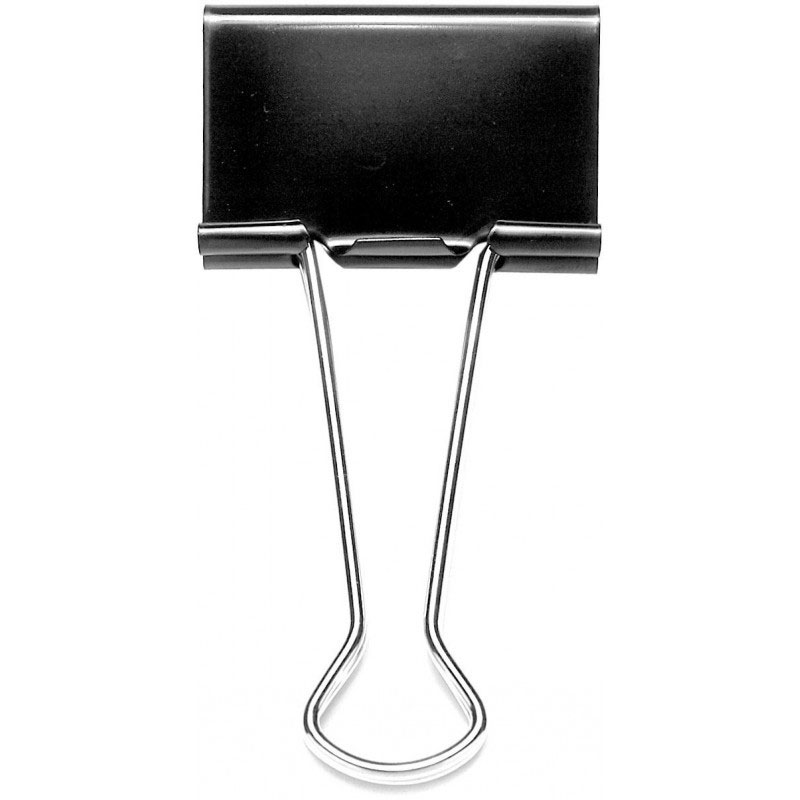 Boîte de 12 Pinces Binder Clips 51mm  - Image 3