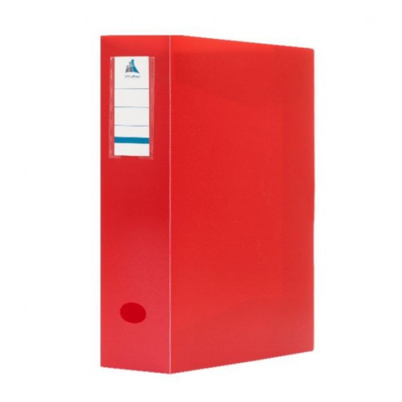 Boite de Classement En PP Personnalisalisables 60 mm - Rouge