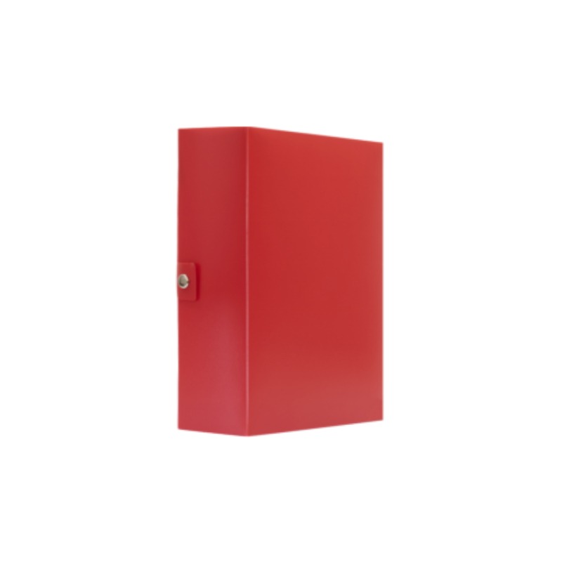 Boite de Classement En PP Personnalisalisables 60 mm - Rouge - Image 2