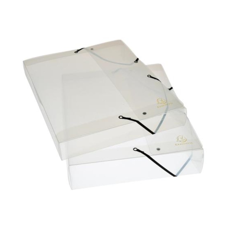 Boîte De Classement EXACOMPTA Dos 25 mm A Élastiques - Blanc - Image 5