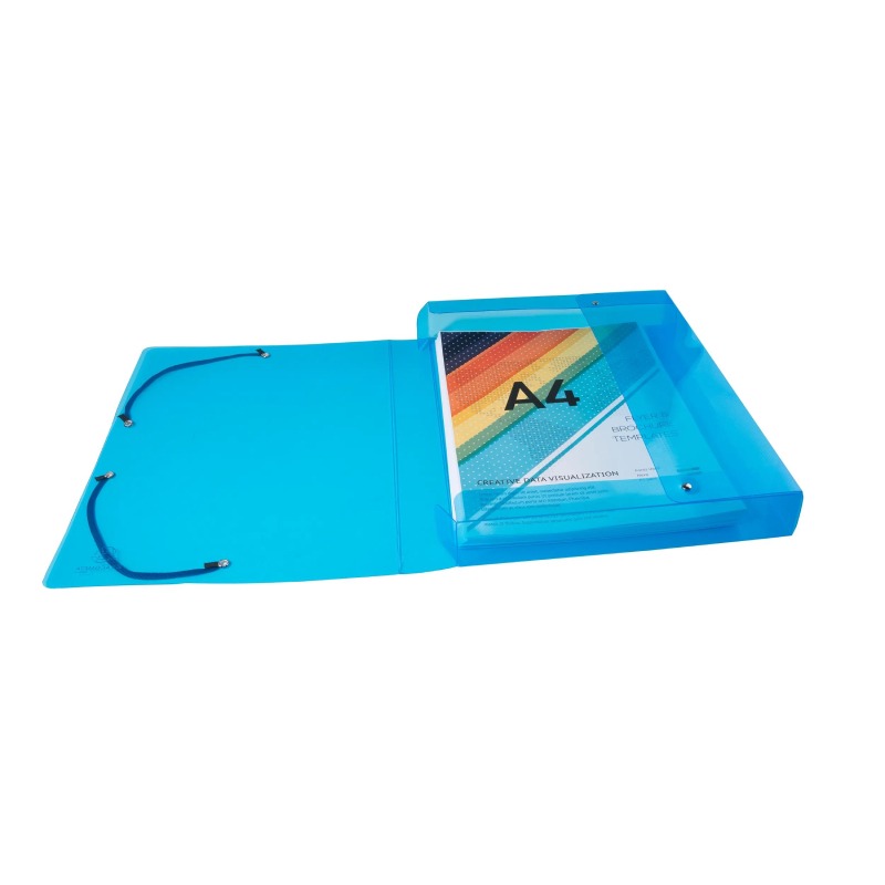 Boîte De Classement EXACOMPTA Dos 40 mm A Élastiques - Assortis - Image 7