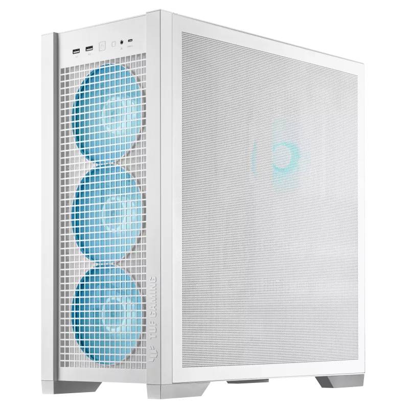 Boîtier ASUS TUF Gaming GT302 ARGB - Blanc - Image 4