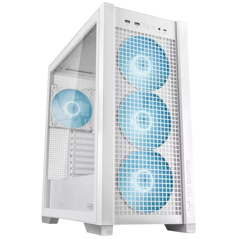 Boîtier ASUS TUF Gaming GT302 ARGB - Blanc