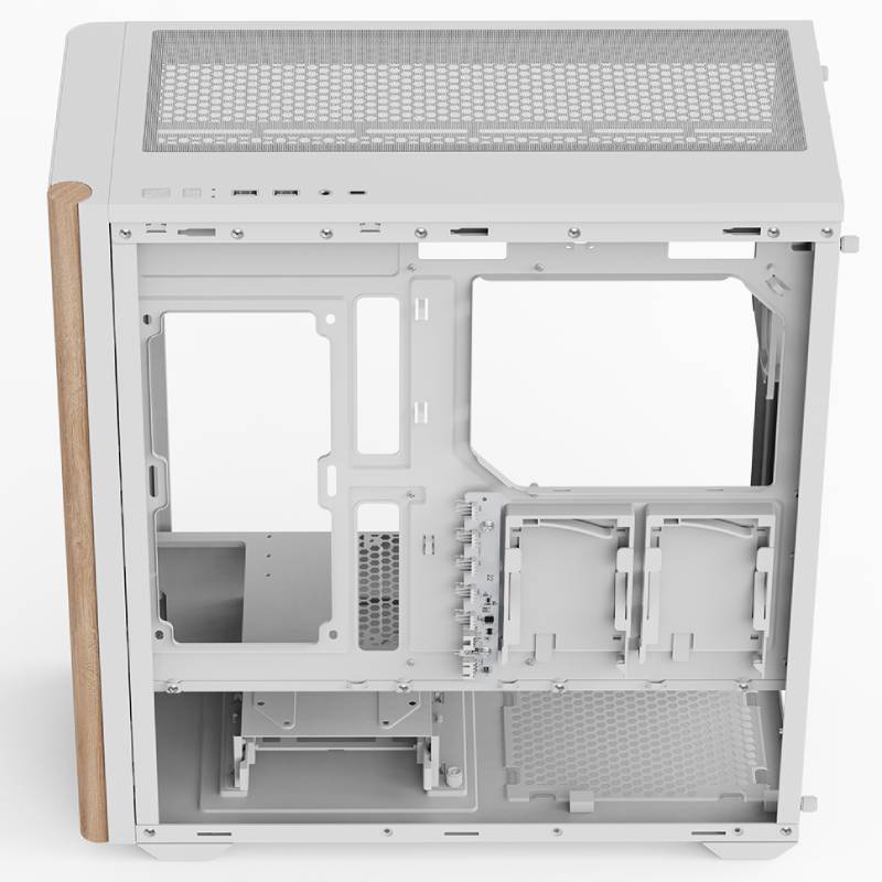 Boîtier Gamer AEROCOOL D501A ARGB - Blanc - Image 4