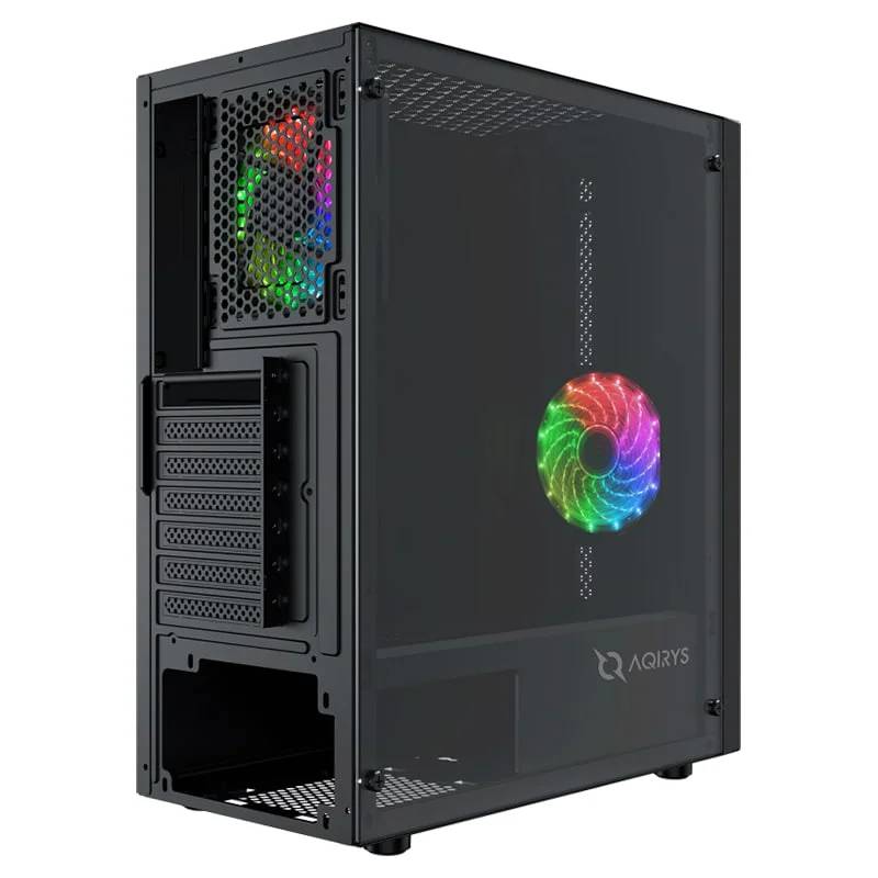 Boitier Gamer AQIRYS MIZAR Moyen Tour - Noir - Image 5