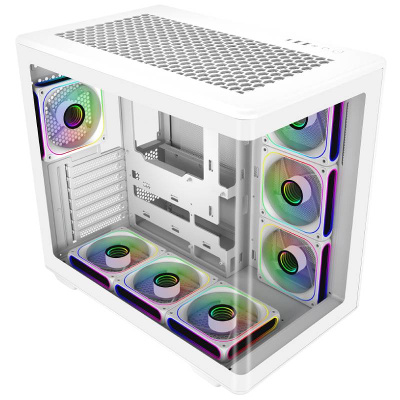 Boîtier Gamer COOLER MASTER Elite 600 - Blanc  - Image 2