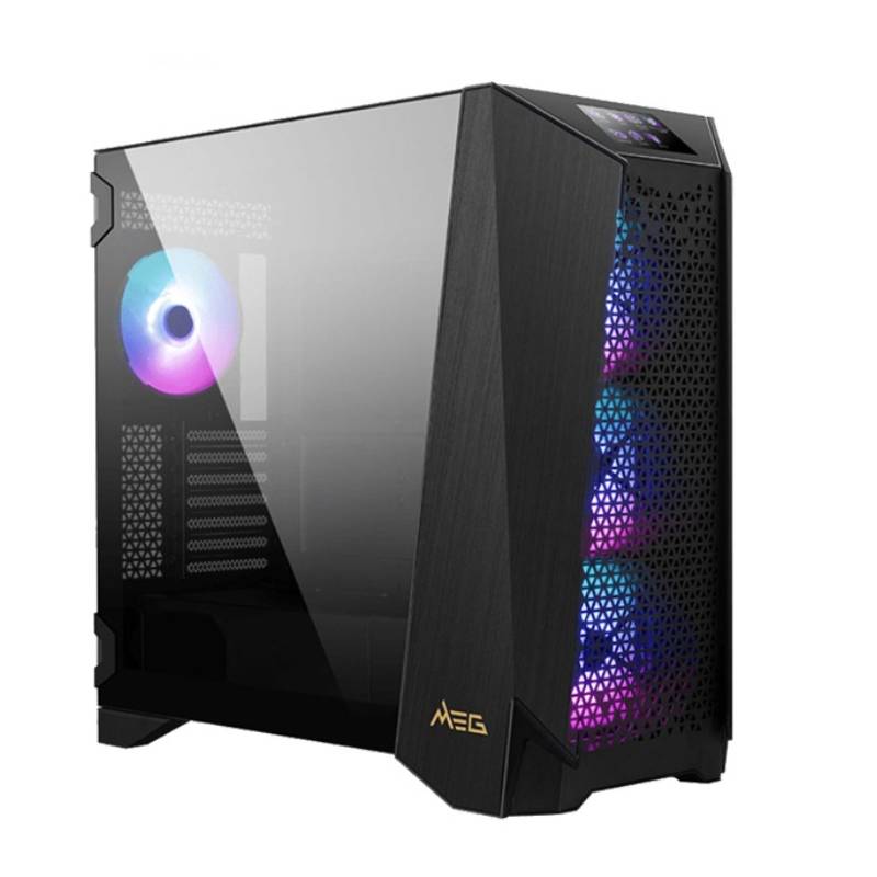 MSI CASE MEG PROSPECT 700R, 2XUSB 3.0, 1XUSB-C, 4X140MM ARGB FAN, LCD TOUCH PANEL, ARGB CONTROL BOARD, TEMPERED GLASS WINDOW, Photo boutique MyTek chez MyTek