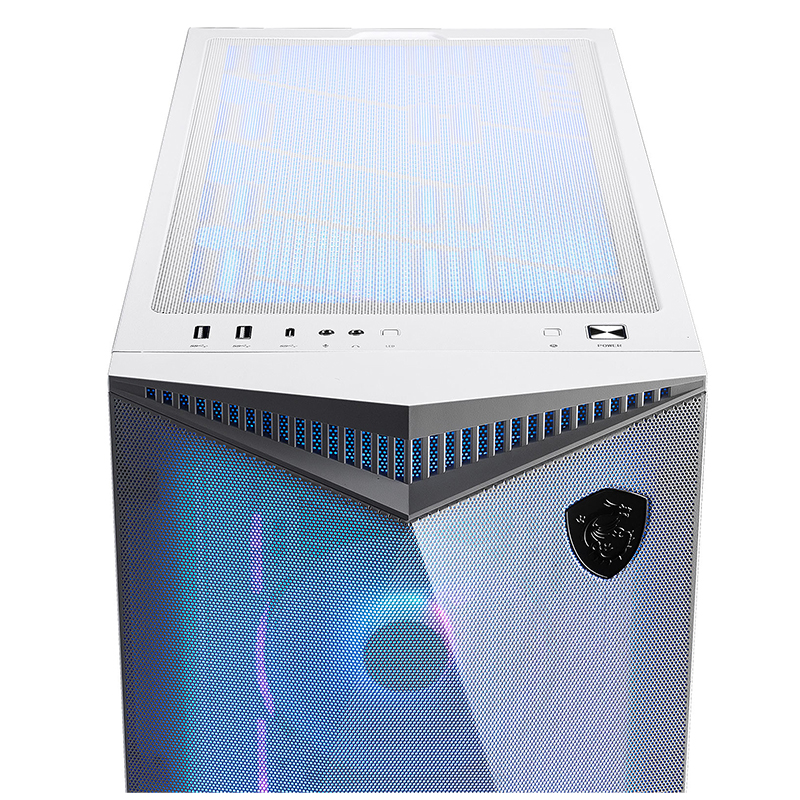 Boîtier Gamer MSI MPG GUNGNIR 300R AIRFLOW - Blanc - Image 4