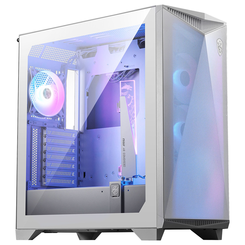 Boîtier Gamer MSI MPG GUNGNIR 300R AIRFLOW - Blanc, Photo boutique MyTek chez MyTek